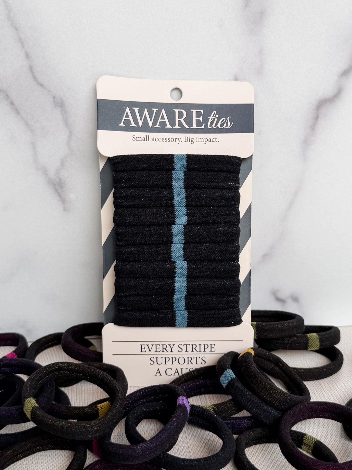 AWAREties | Blue Stripe – Clean Water Initiatives Pack