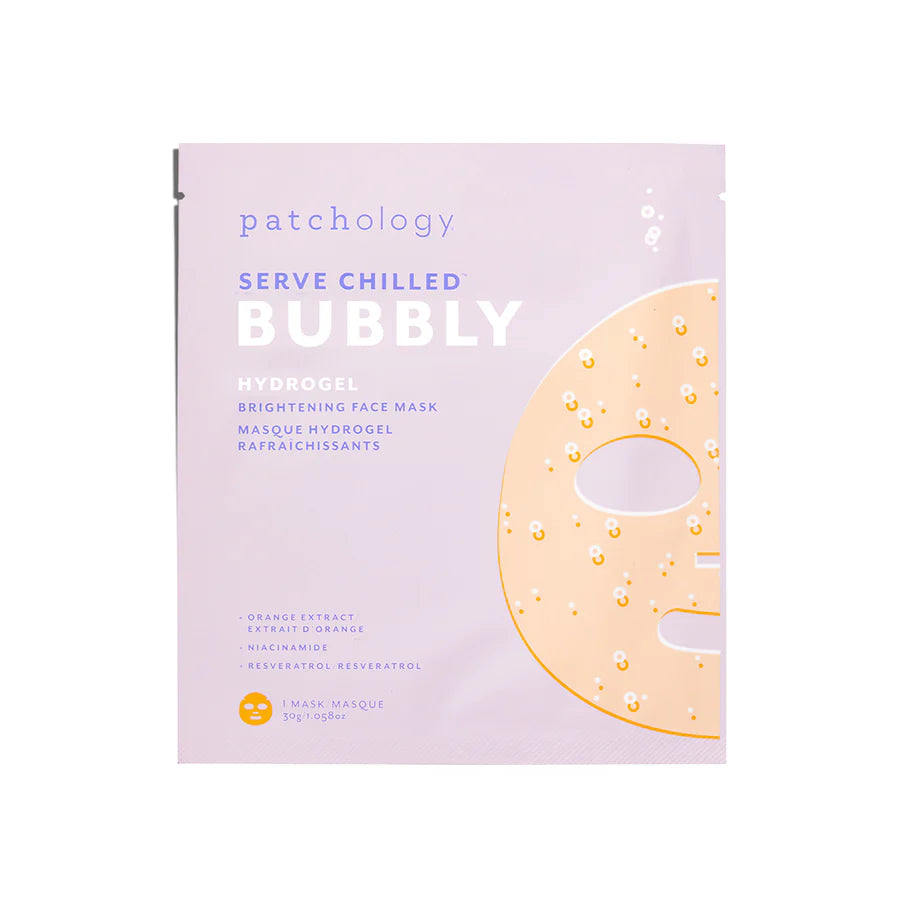 Serve Chilled Bubbly Hydrogel Mask