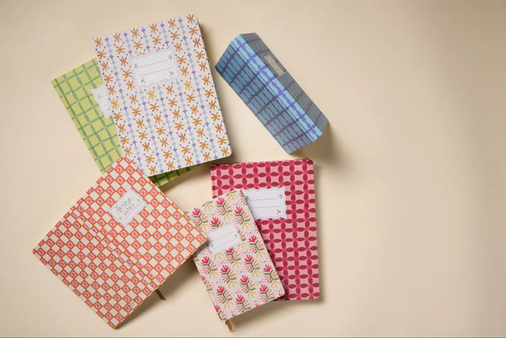 Tulip Jumbo Journal in Pinwheel Pink