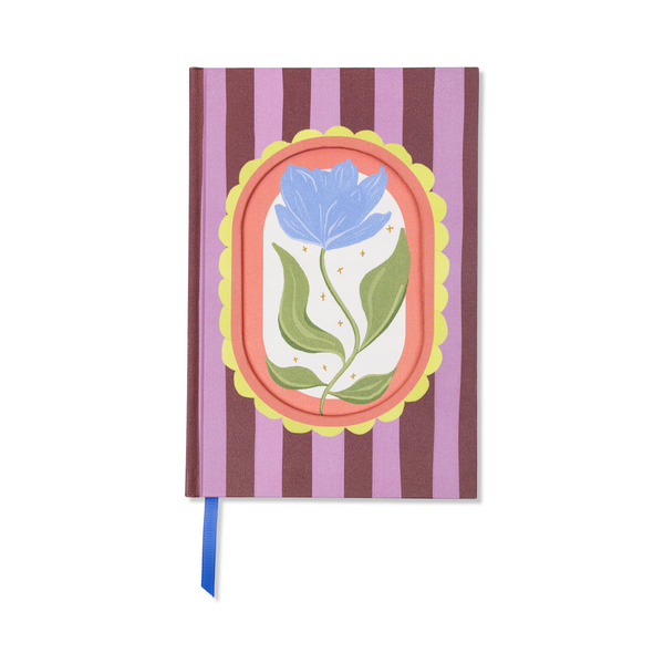 Framed Floral Journal in Magnolia