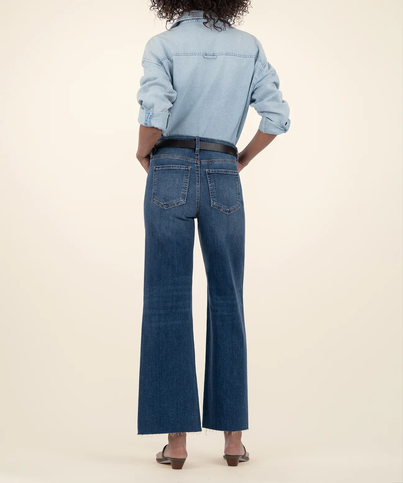 Meg Wide Leg Jeans in Inexaustable