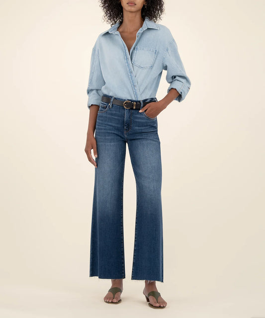 Meg Wide Leg Jeans in Inexaustable