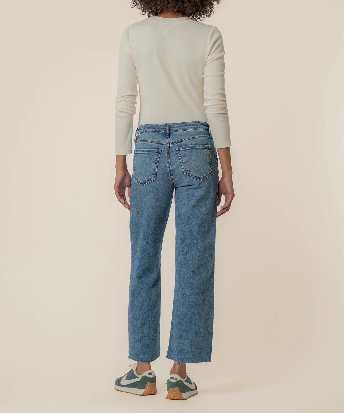 Charlotte High Rise with Raw Hem in Star