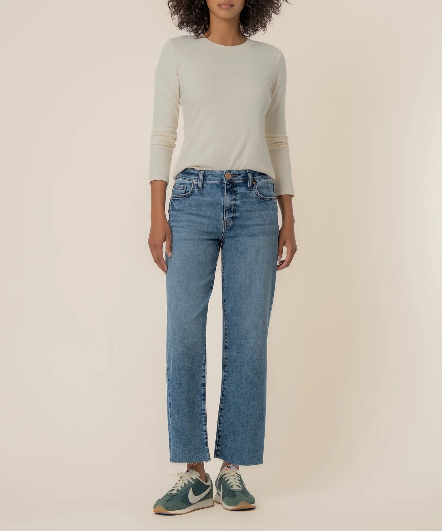 Charlotte High Rise with Raw Hem in Star