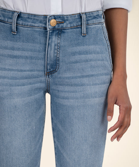 Kelsey High Rise Ankle Flare (Motivation)