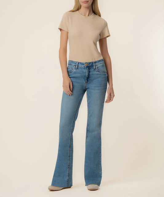 Kelly Kick Flare Jeans in Legend