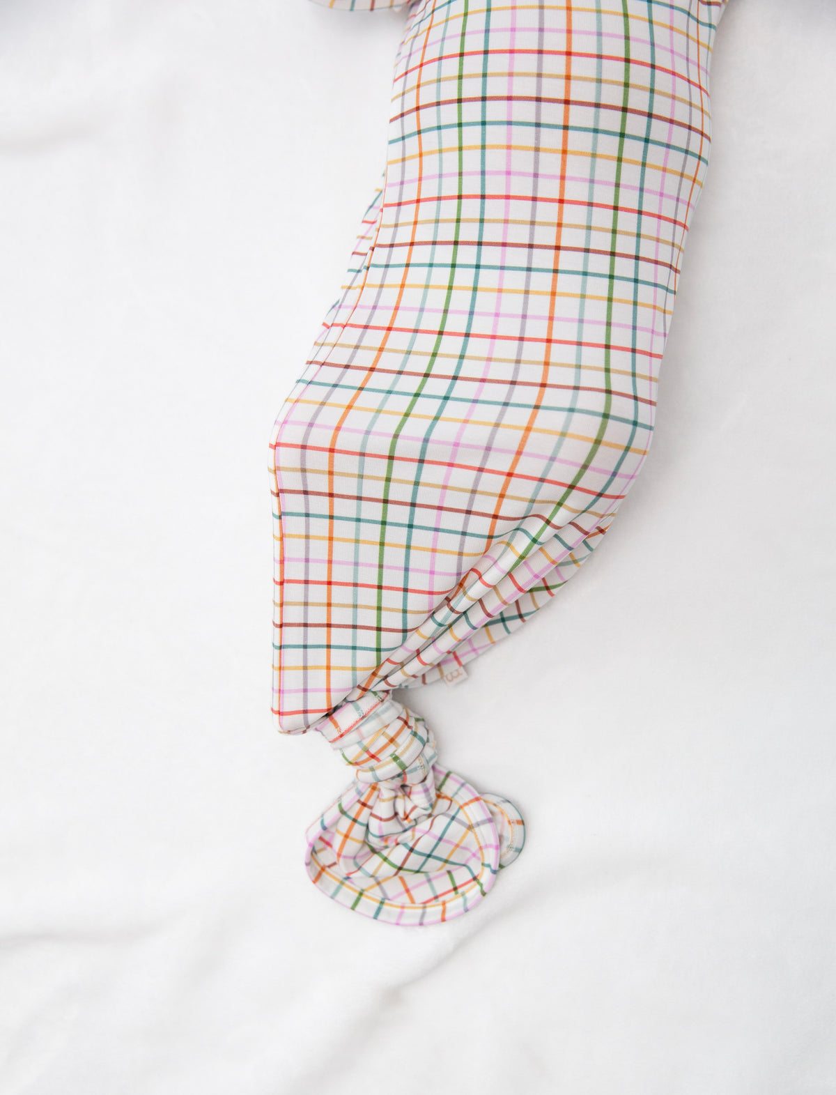 Knotted Gown in AJ Plaid