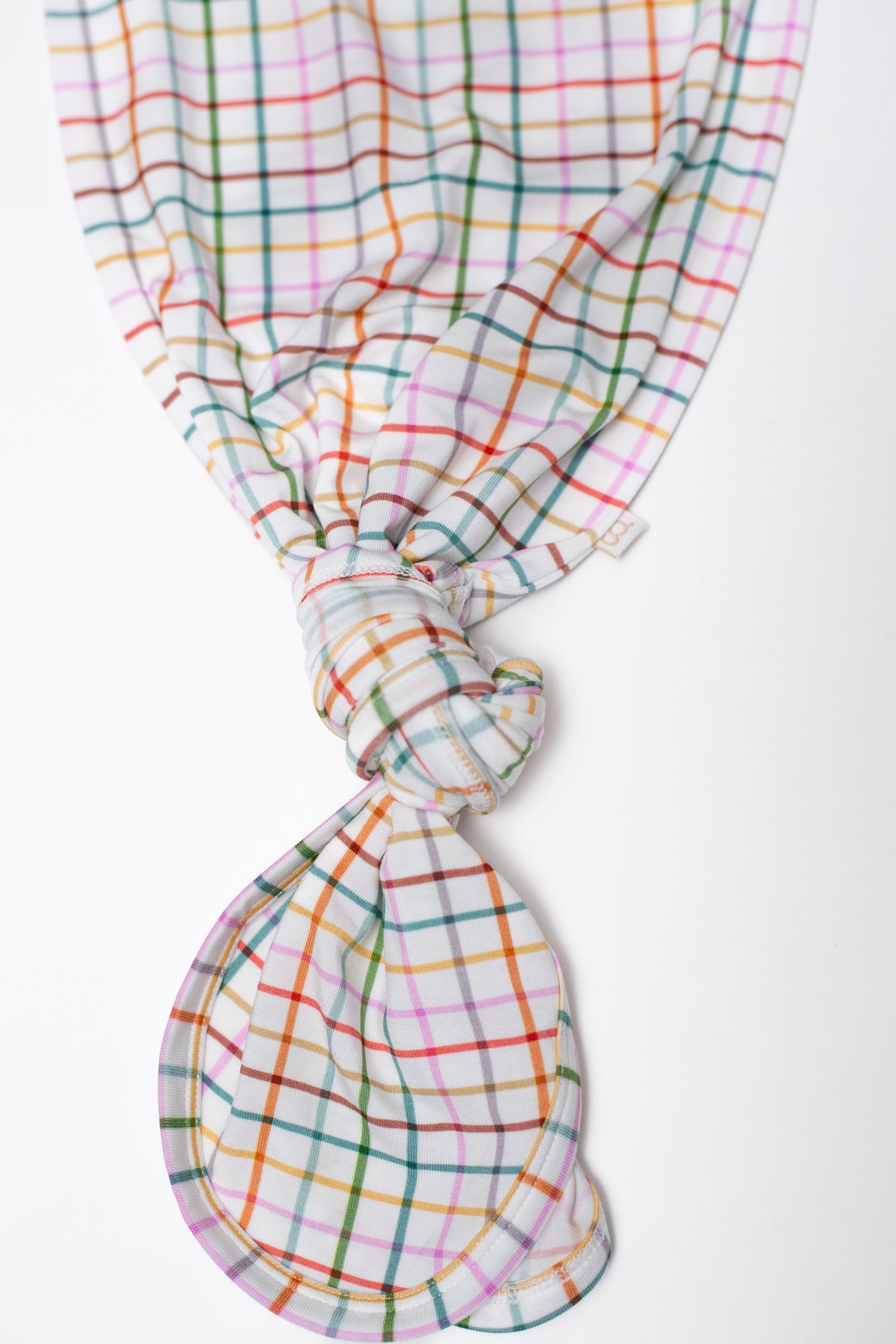 Knotted Gown in AJ Plaid