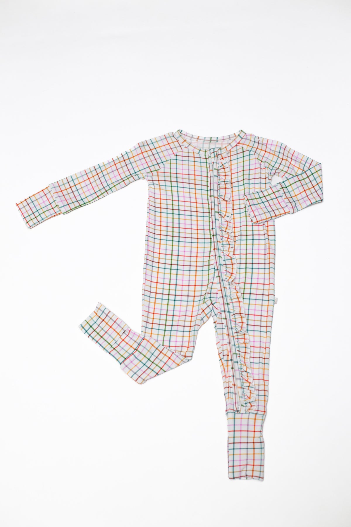 Zip Pajamas in AJ Plaid