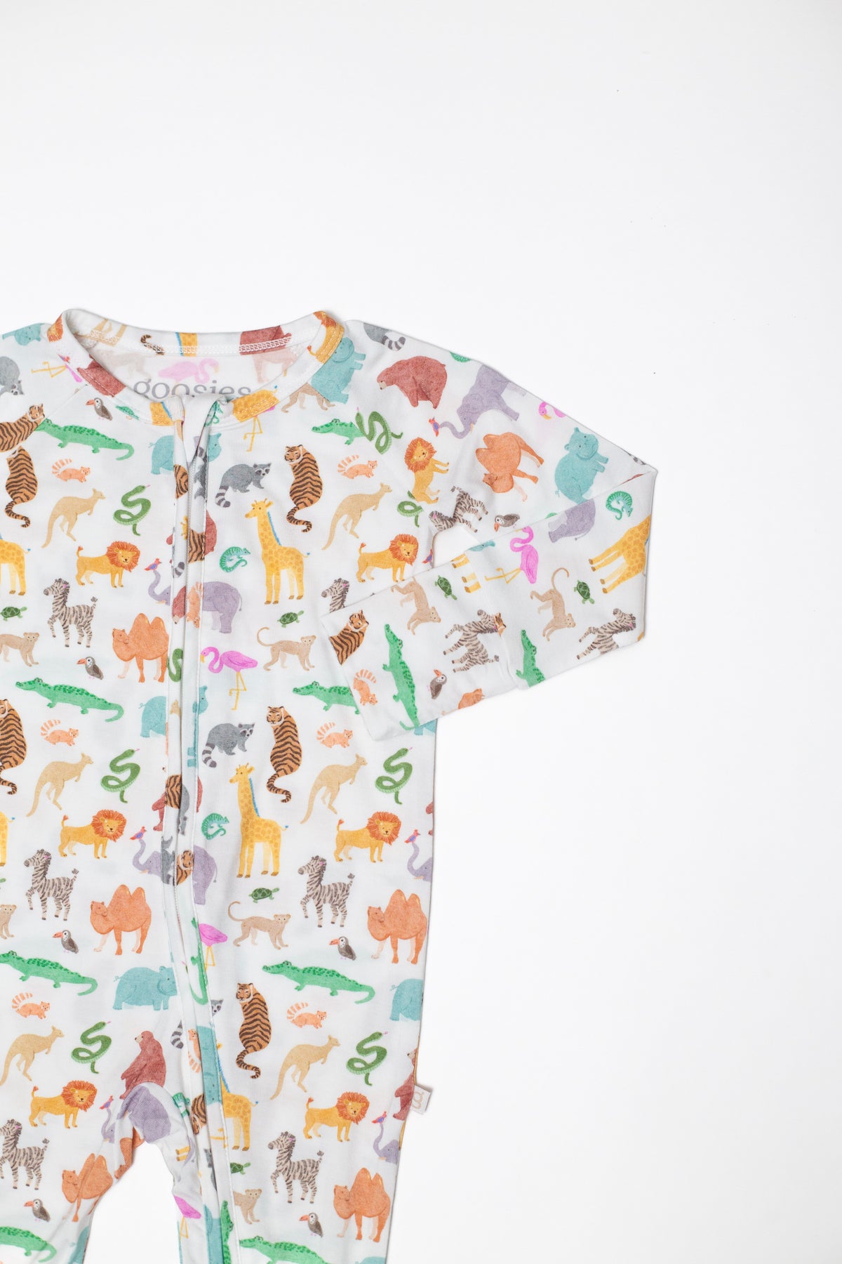 Zip Pajamas in Zoo Crew