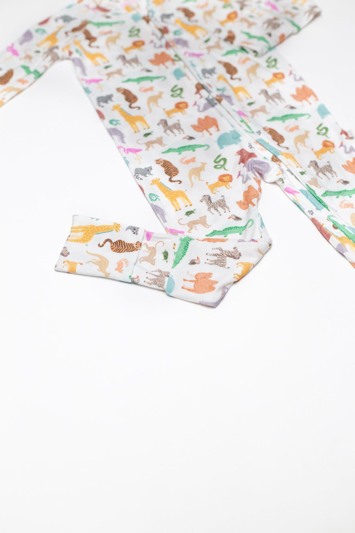 Zip Pajamas in Zoo Crew
