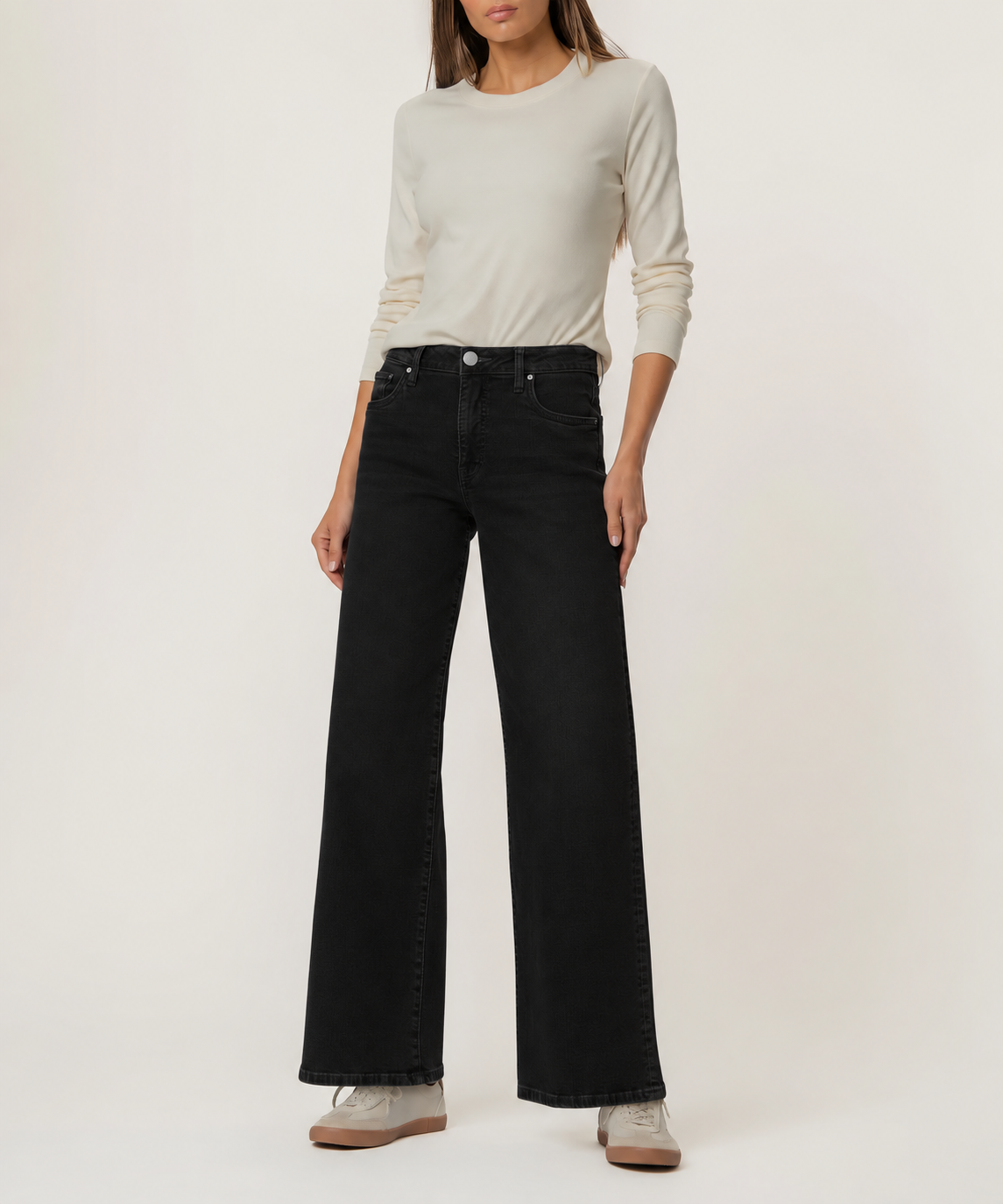 Maya Wide Leg Jeans in Celebrating