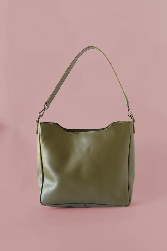 GR Mid-Sized Crossbody in Olive