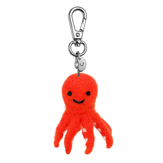 Ollie The Octopus Felt Keychain