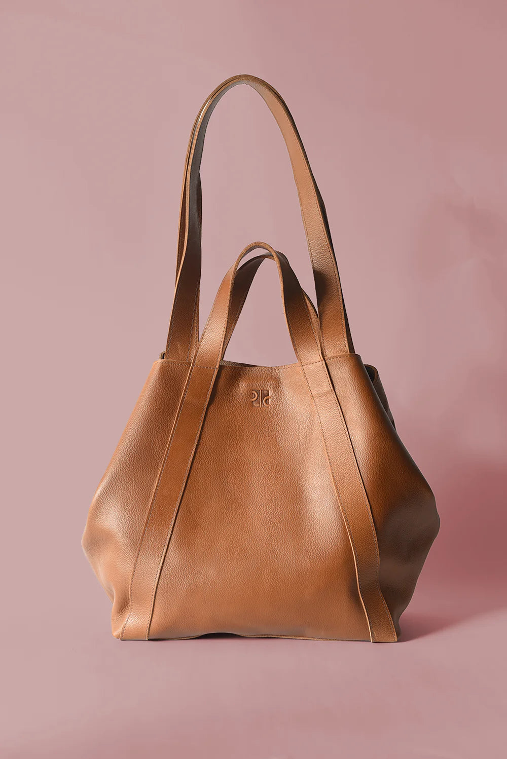 GR Origami Bag in Cognac