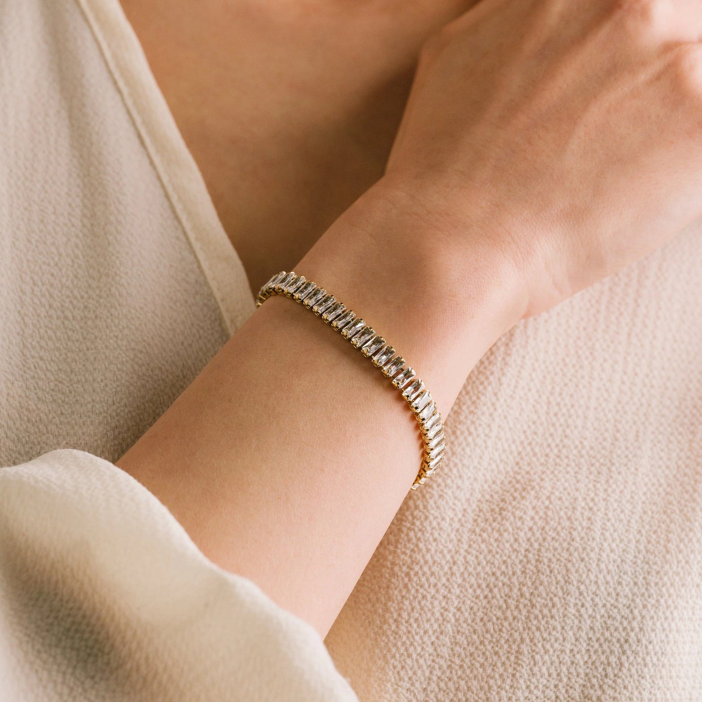 Prism Bracelet in Gold