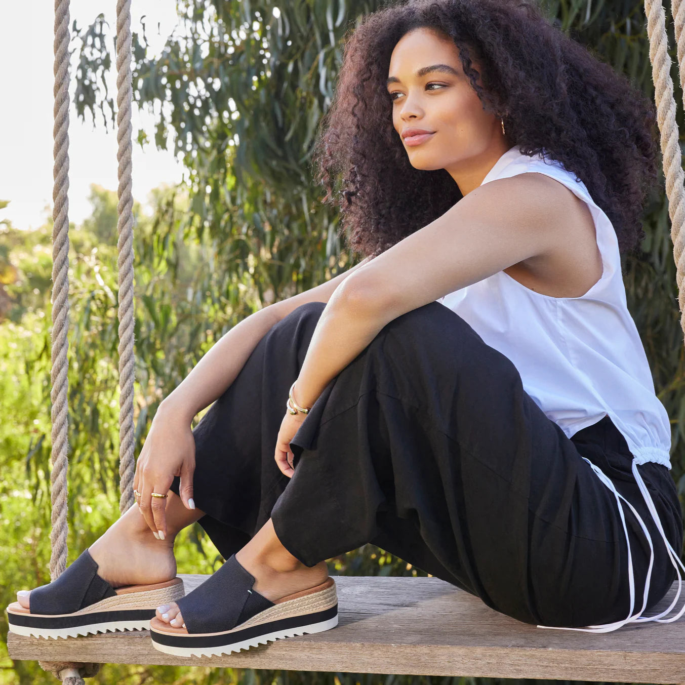 Diana Mule in Black