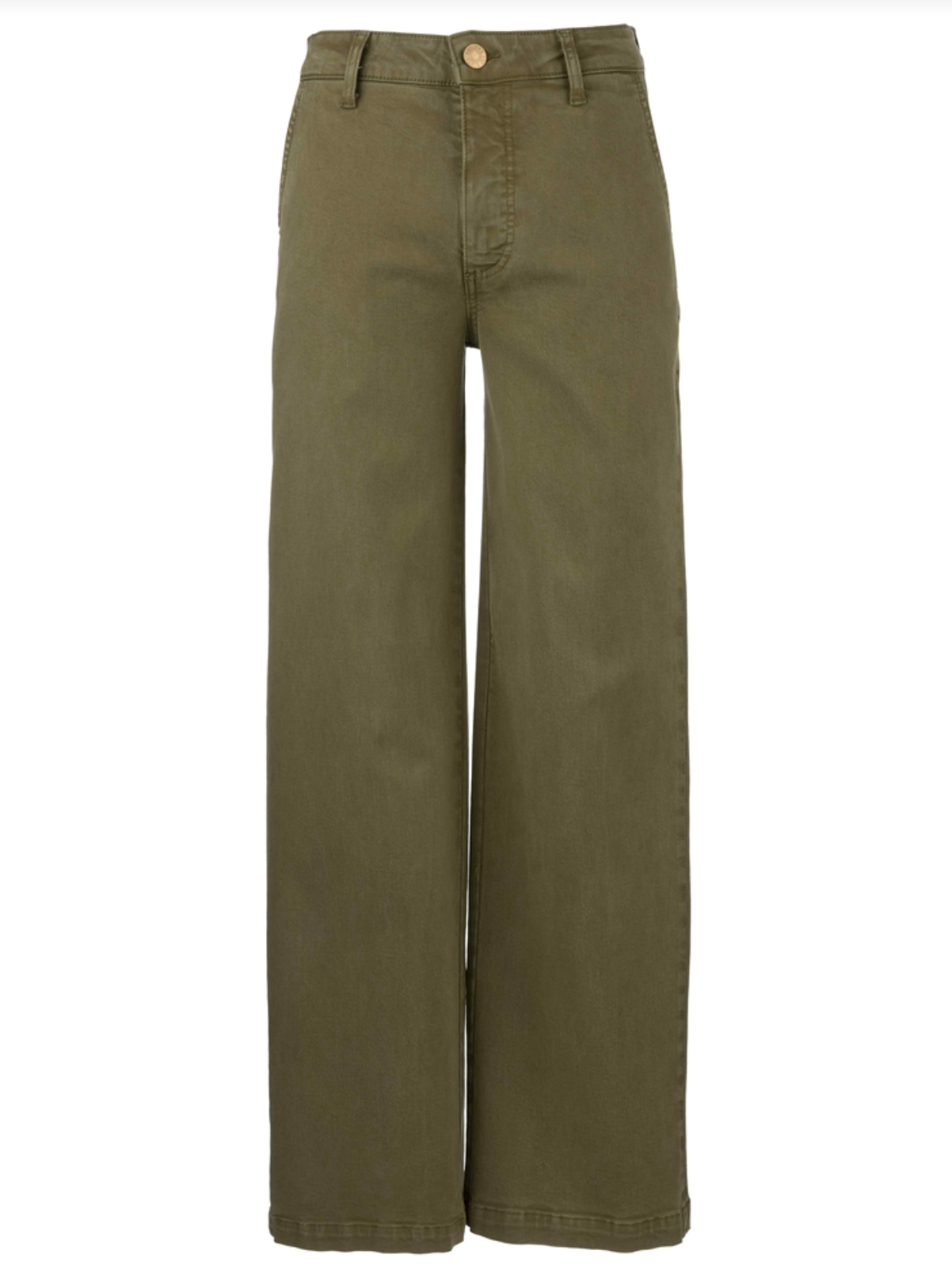 Miller High Rise Straight Let Pant (Palm Leaf)