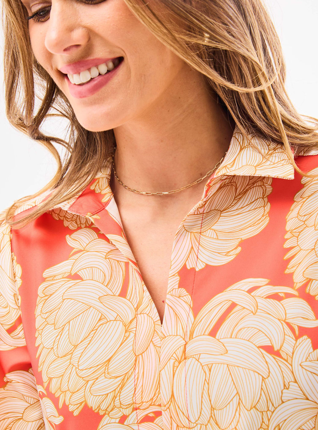 Eleanor Dress In Floral Fire