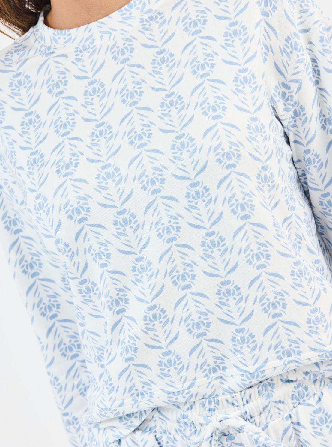 Sophie Pajama Pant Set in Palm