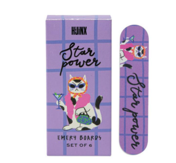 Star Power Emery Boards (Set of 6)