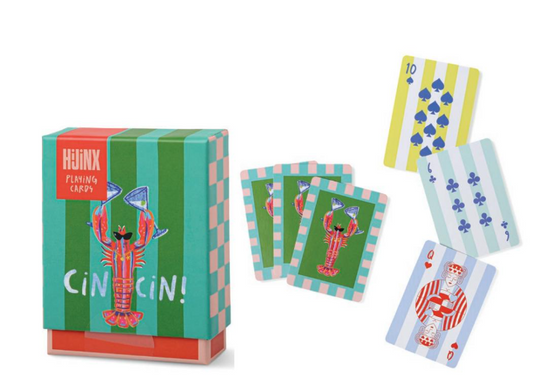Cin Cin Lobster Playing Cards
