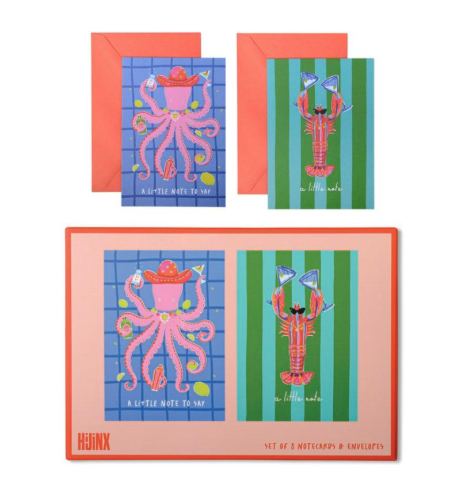 Ocean Notes Set of 8 Notecards