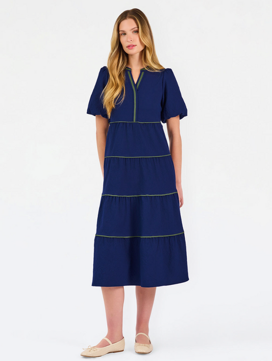 Kinsley Dress in Navy