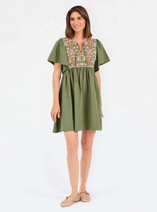 Piper Dress in Olive
