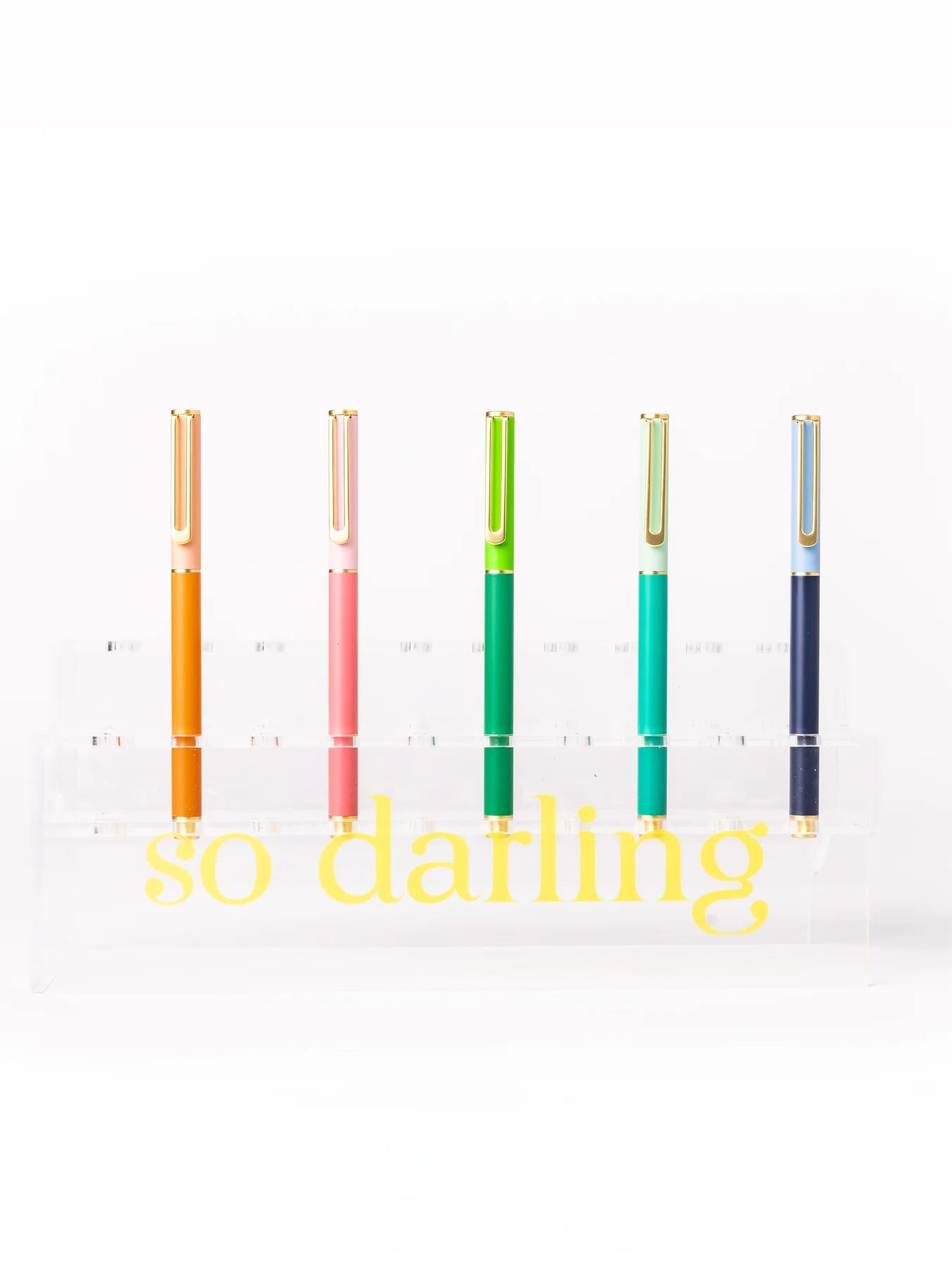 Colorblock Snap Cap Pen