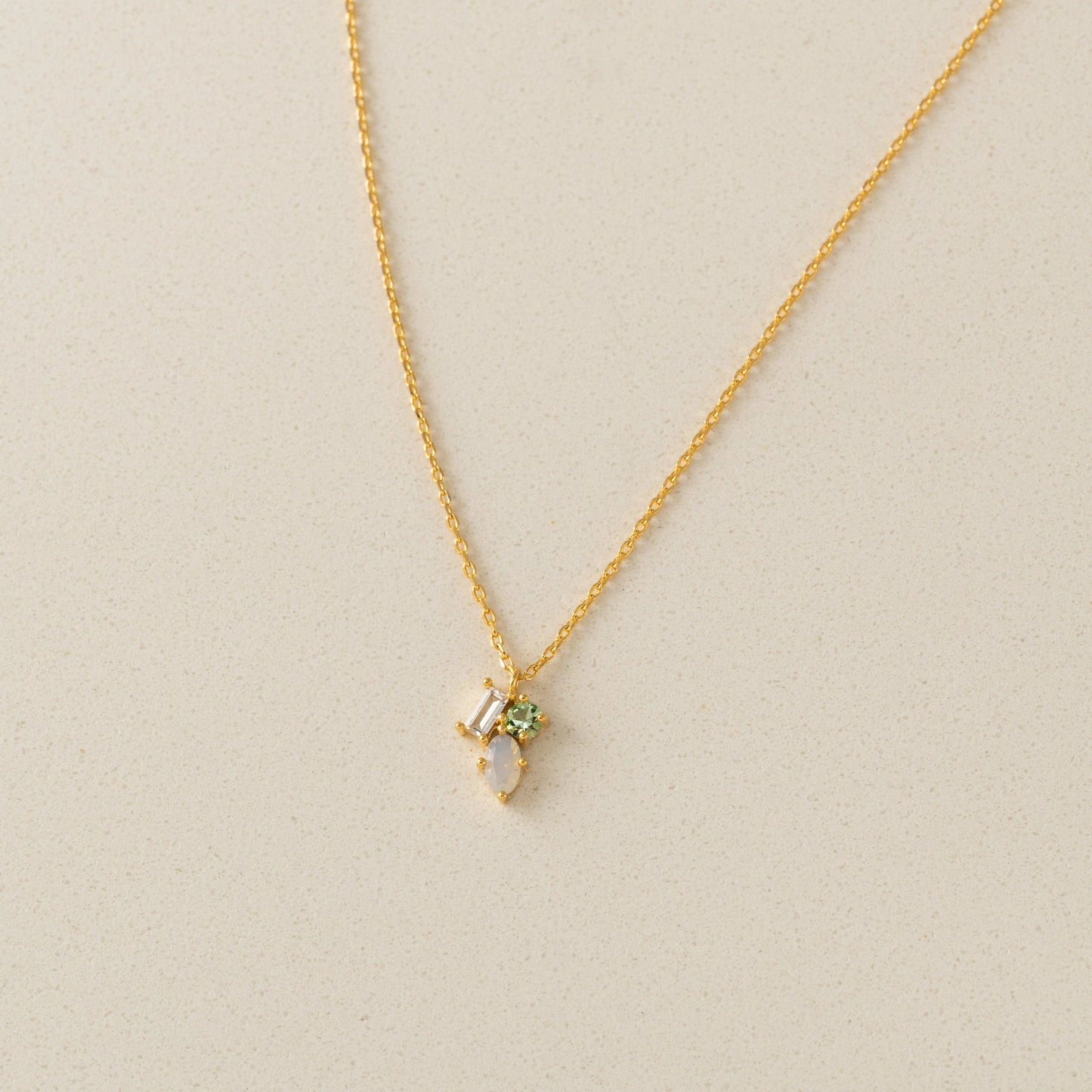 Sonata Pendant Necklace in Opal Mix