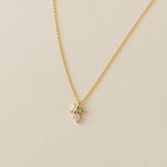 Sonata Pendant Necklace in Opal Mix