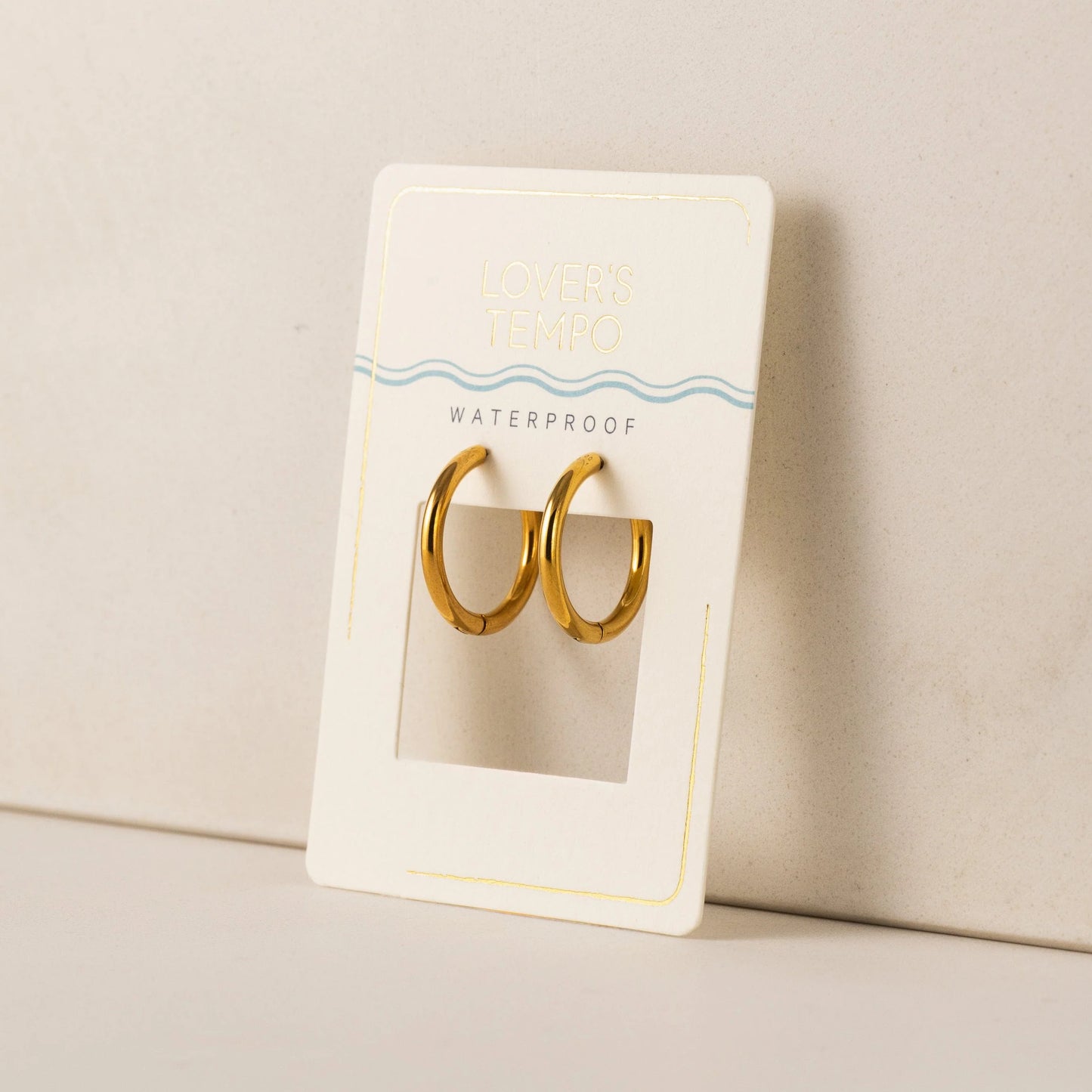 Tube Hoop Earrings