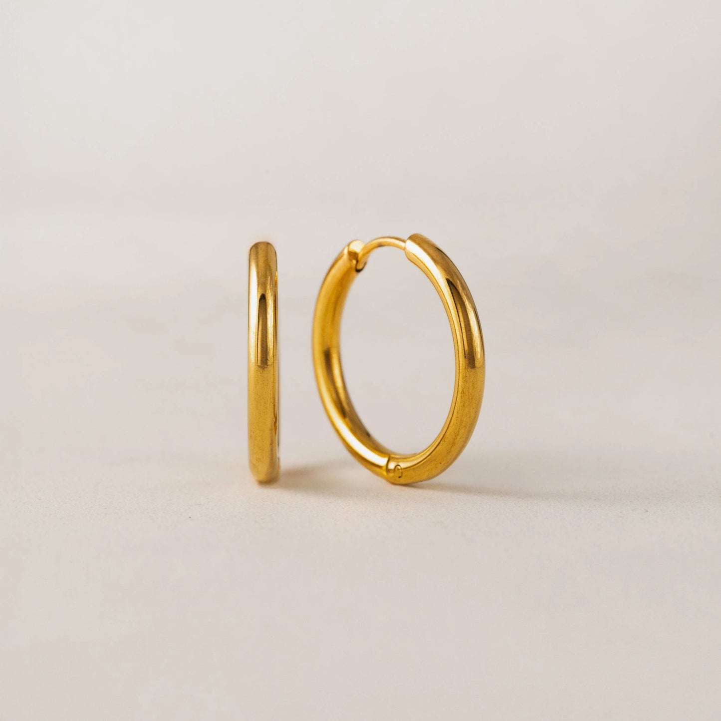 Tube Hoop Earrings