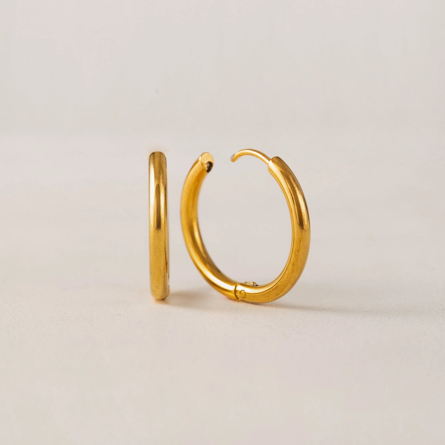 Tube Hoop Earrings