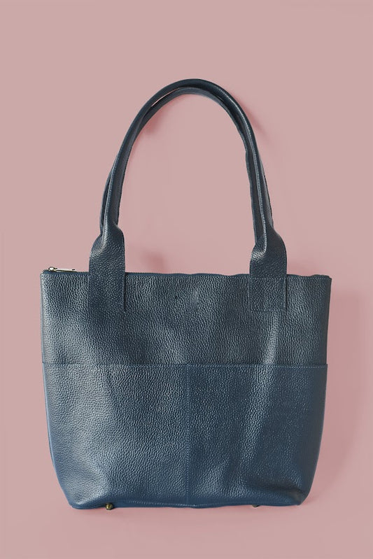 GR Large Tote in Blue