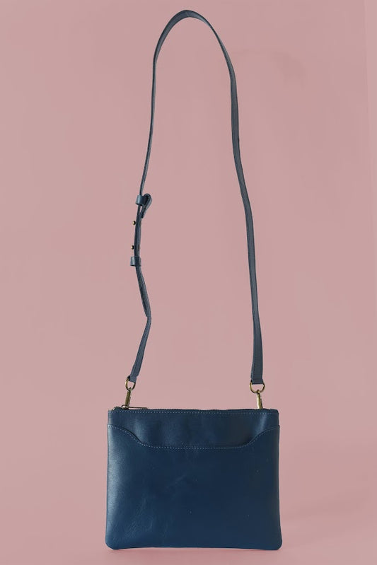 GR Simple Crossbody in Blue