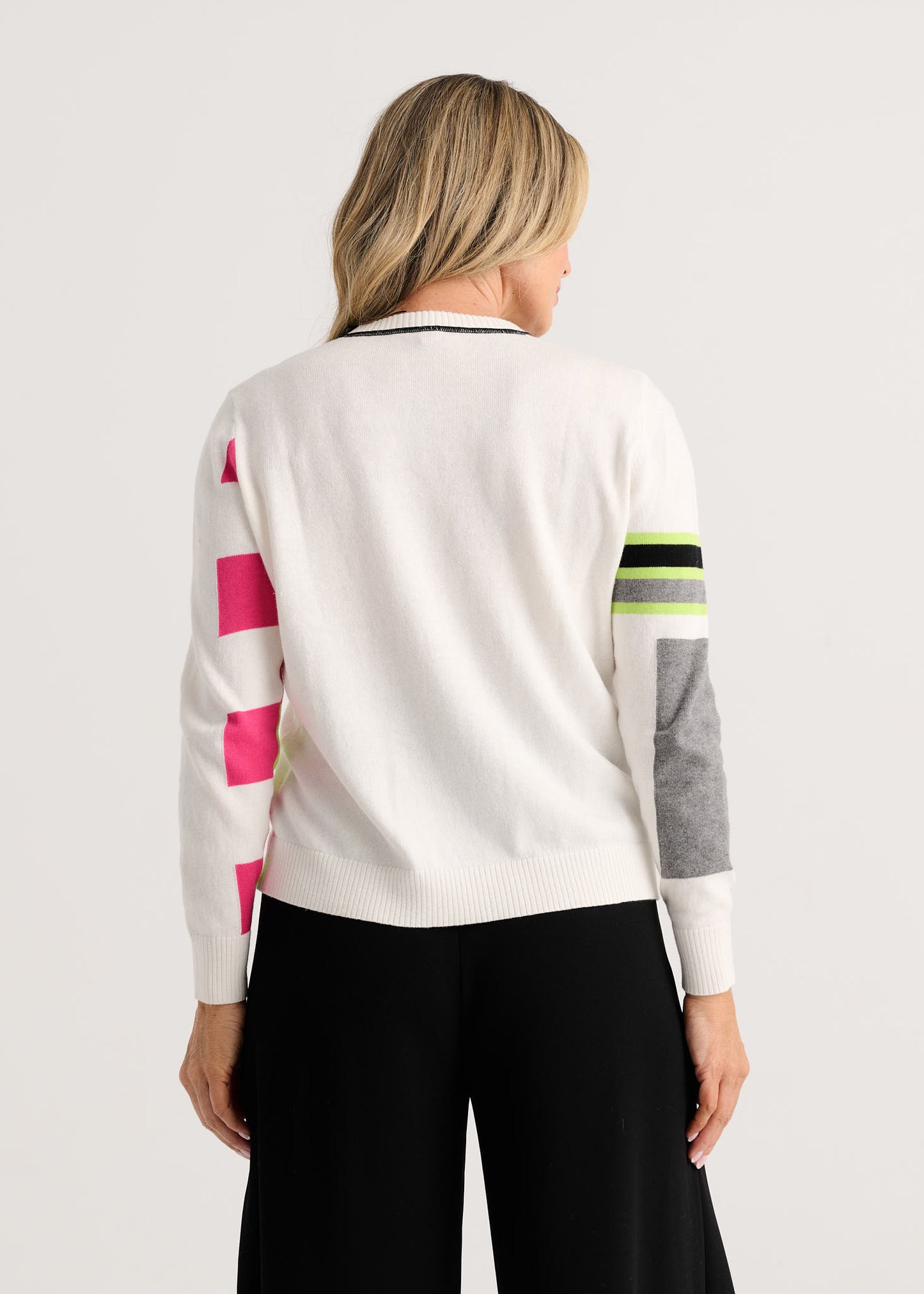 Weekend Ease Sweater in White