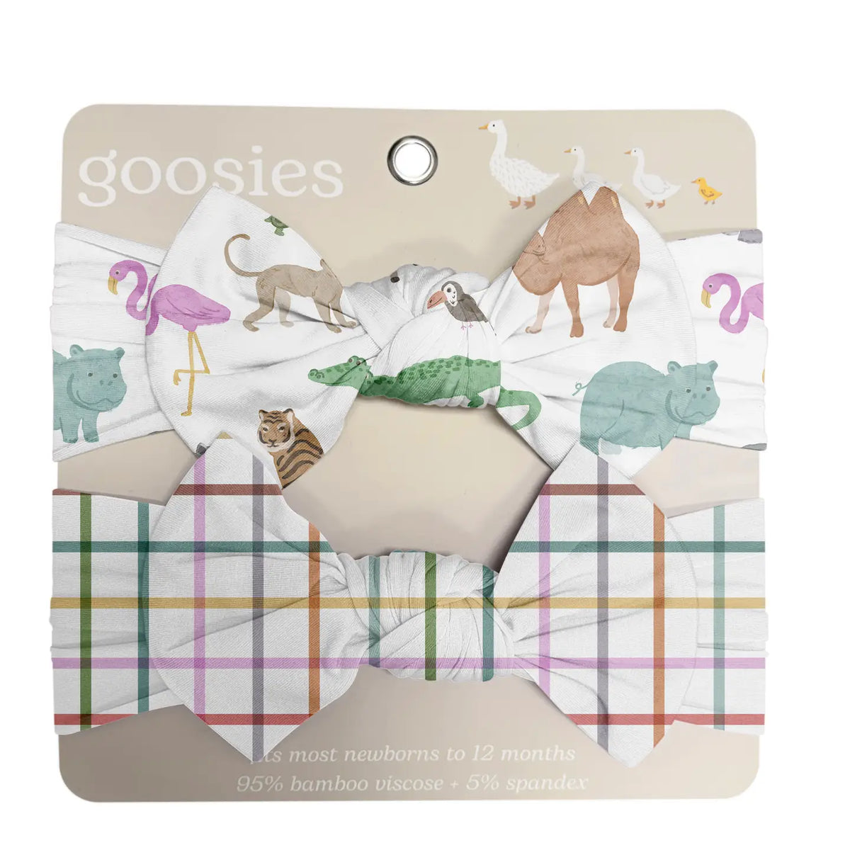 Headband Set in Zoo Crew