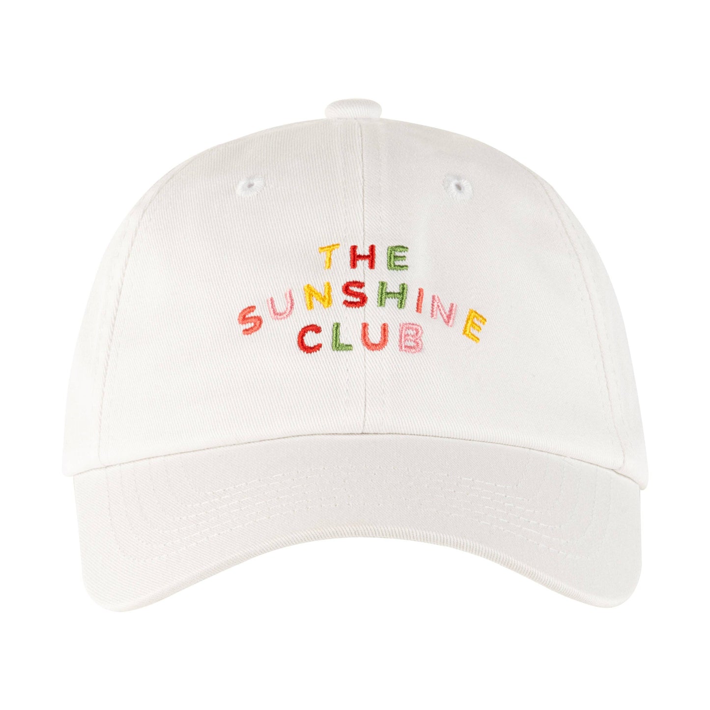 The Sunshine Club Rainbow Baseball Hat