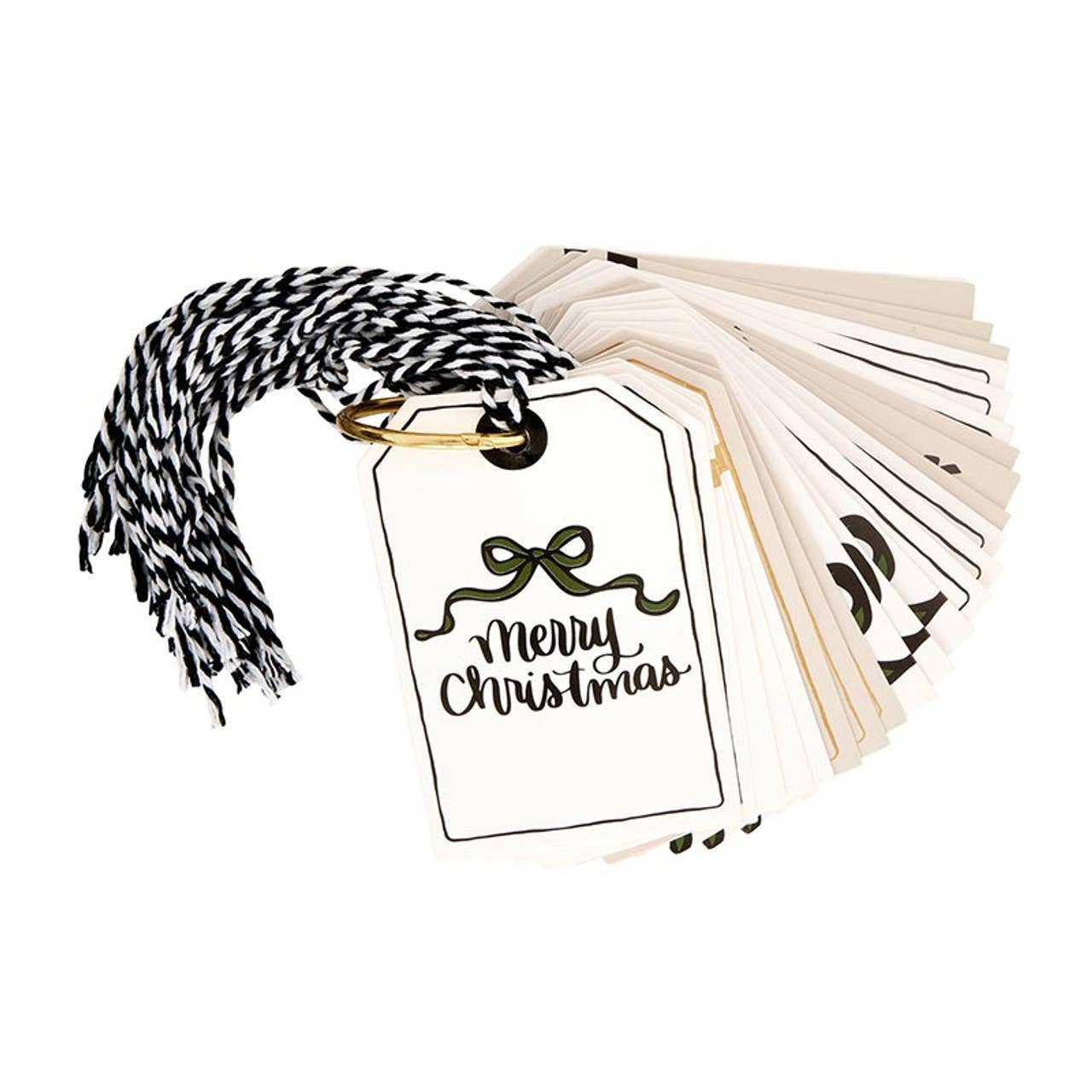 Gift Tag Book - Bow: Material