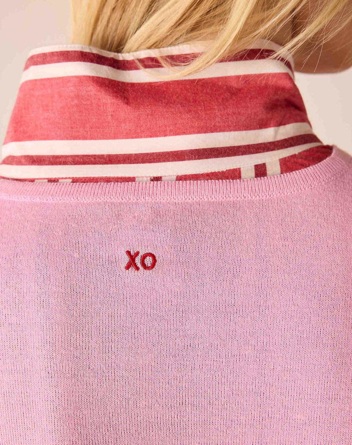 Amour Sweater in Pink Orchid