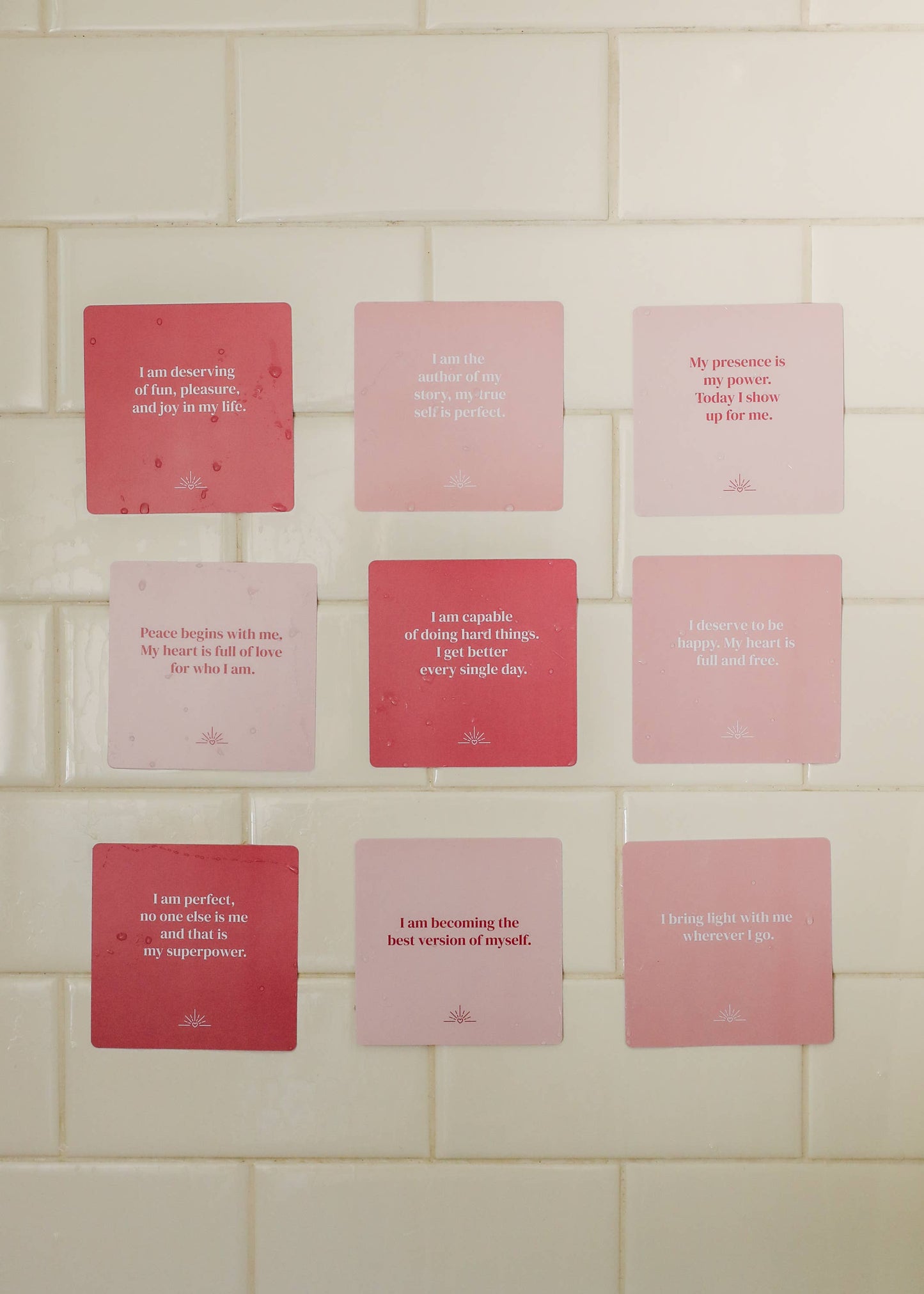 Shower Affirmation™  Cards - Self Love