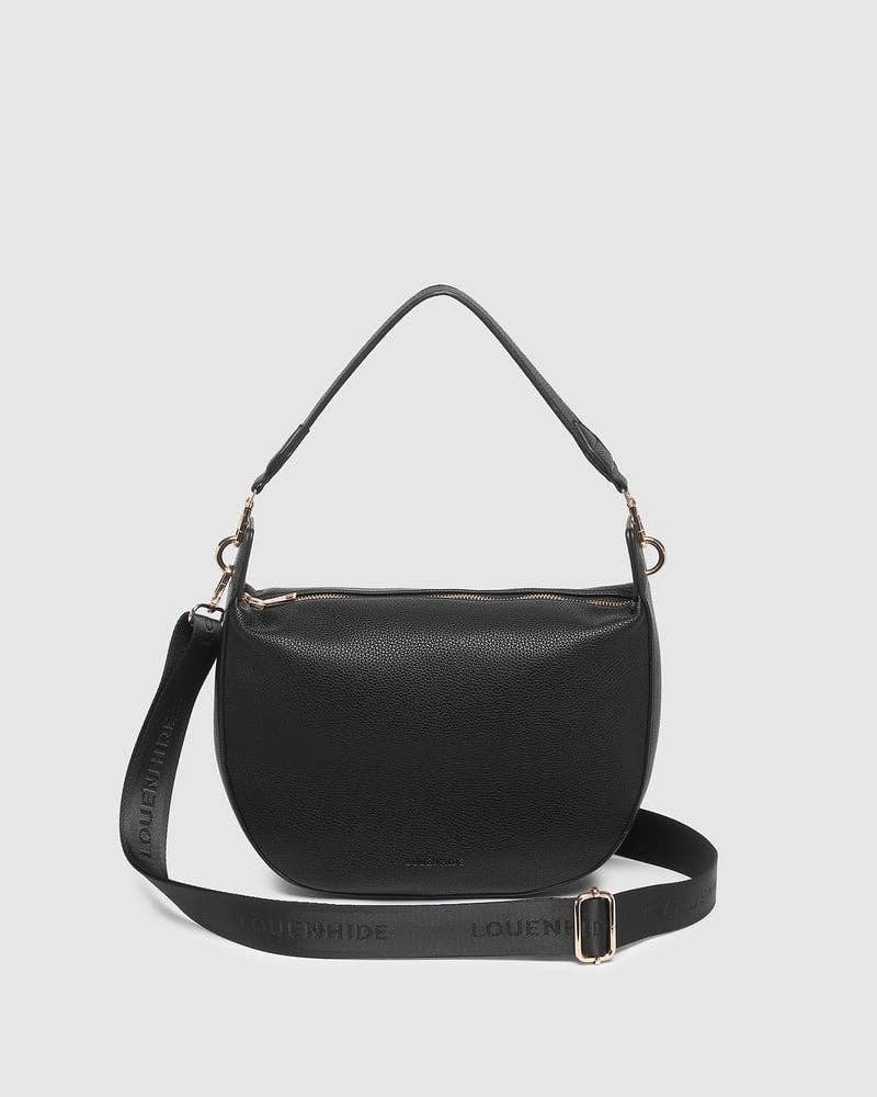 Georgina Shoulder Bag in Black