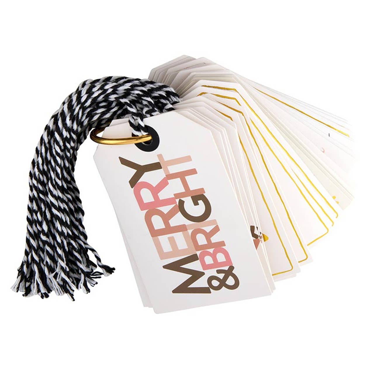 Gift Tag Book - Merry & Bright: Material