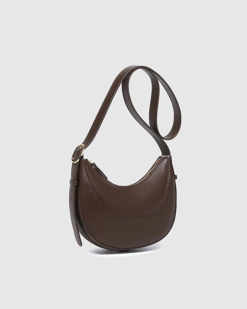 Lane Crossbody Bag in Chocolate