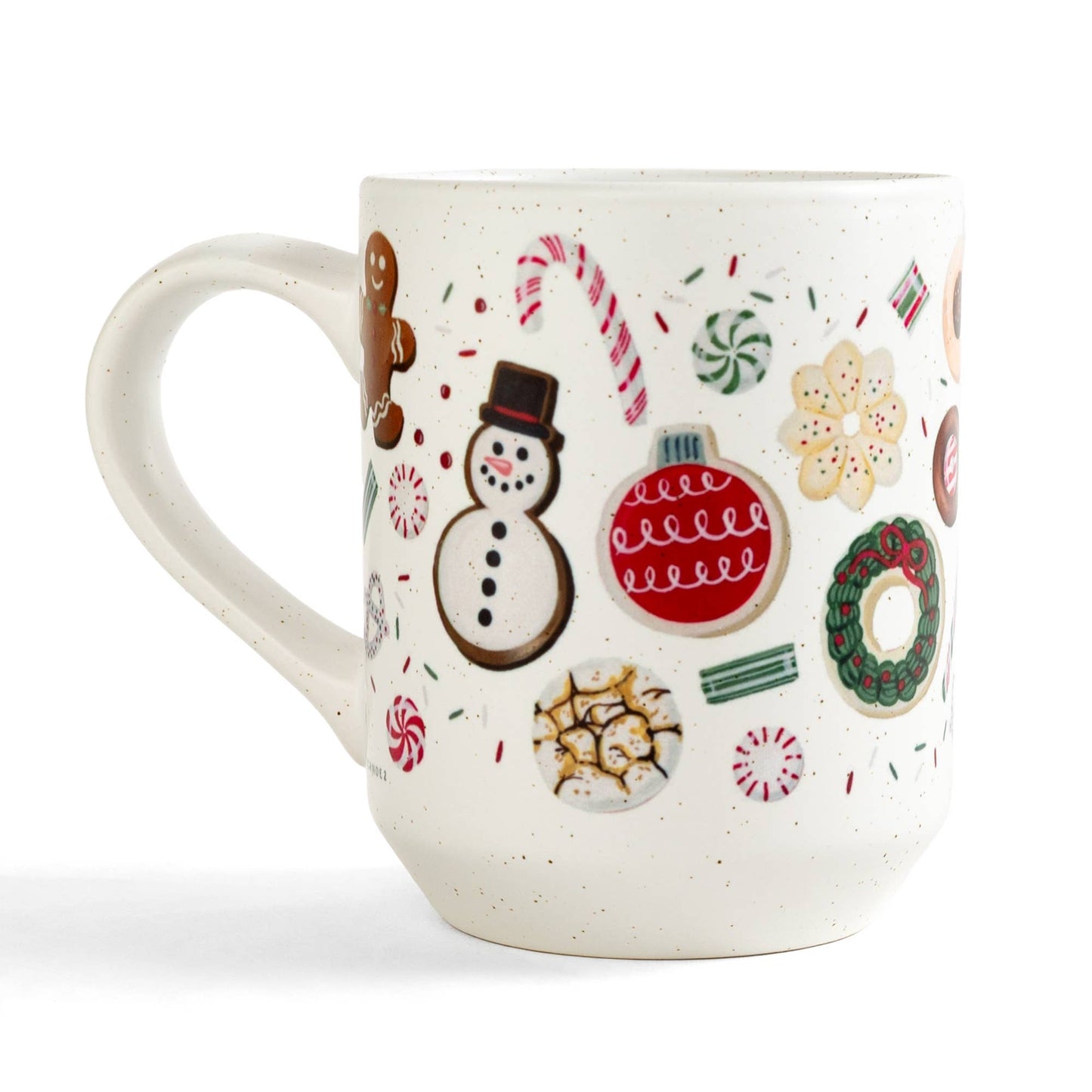 Sweet Holiday Christmas Cookies & Candy Ceramic Mug