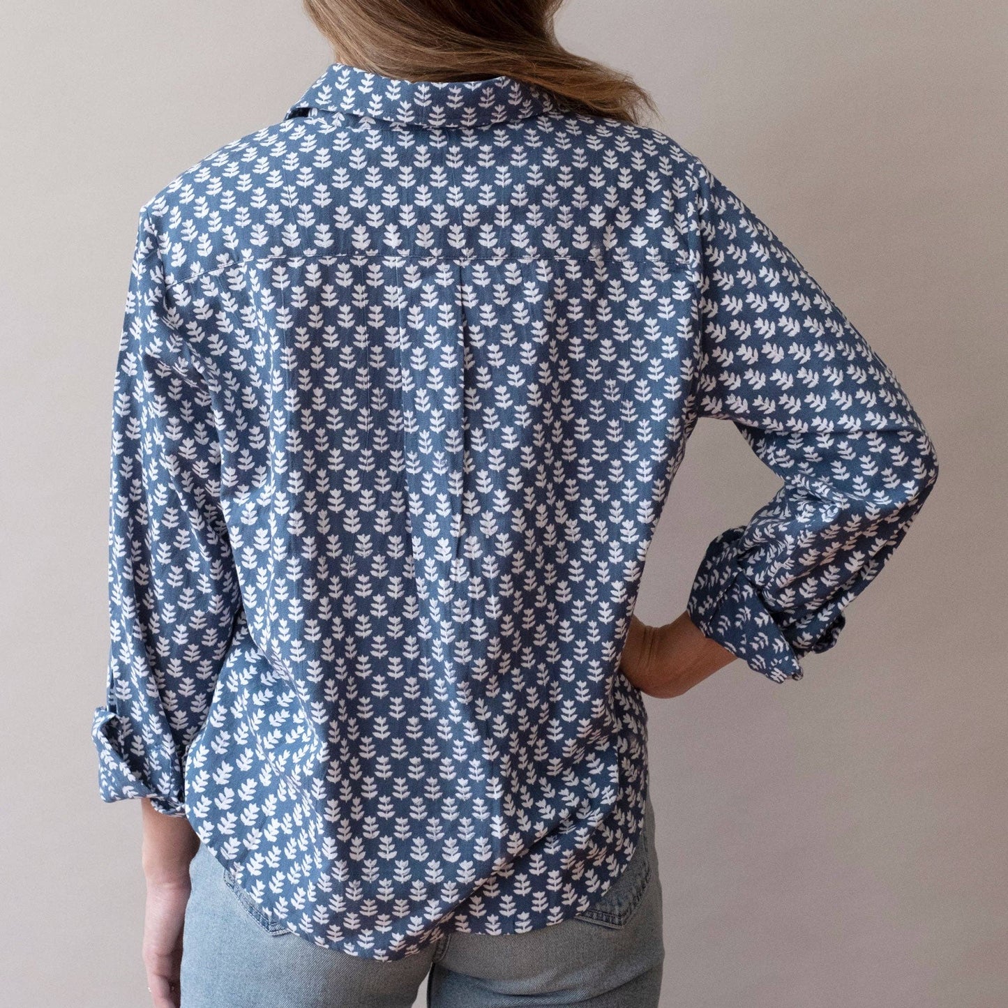 Pali Top- Tula Cloud in Double Gauze Cotton