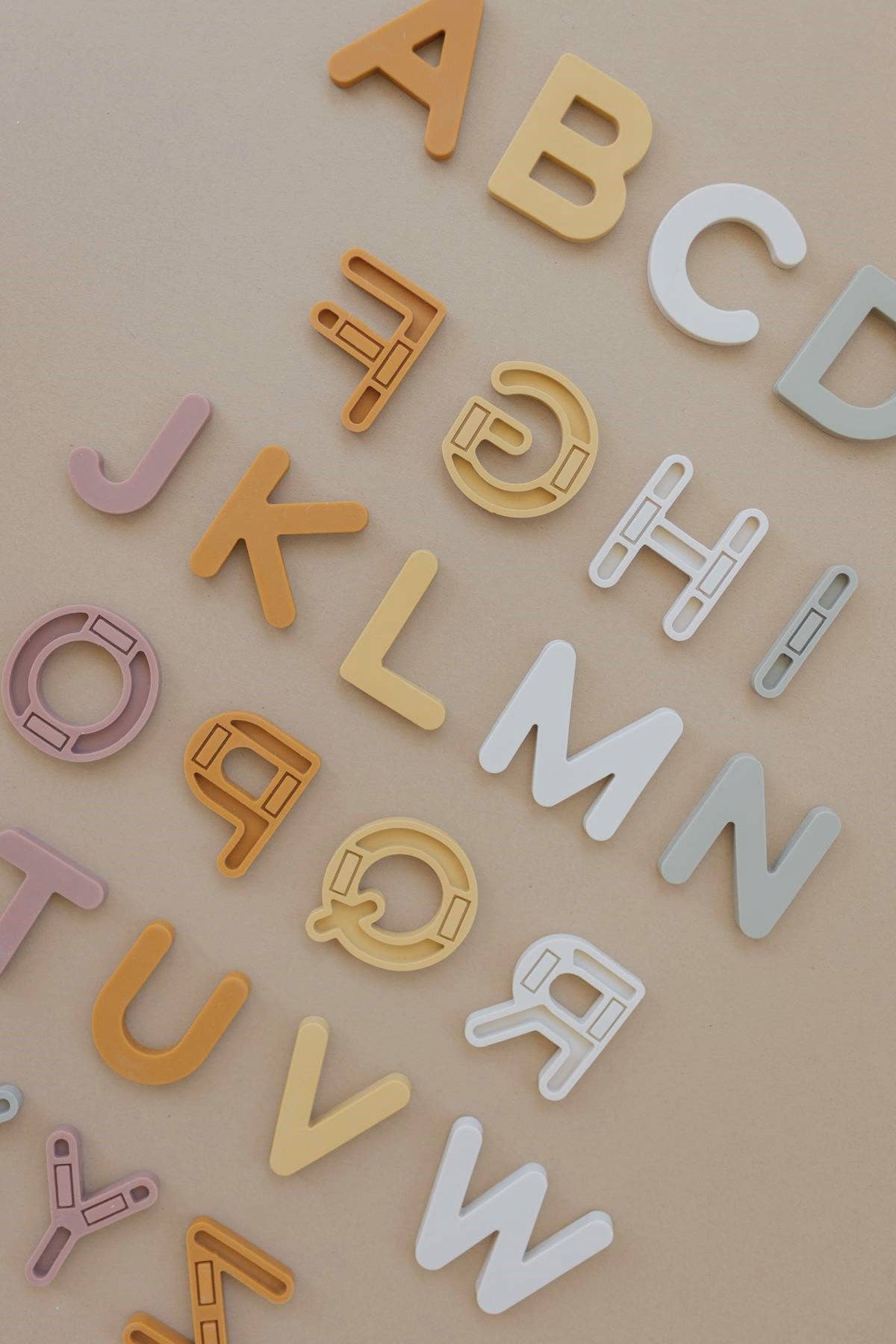 Silicone Alphabet Magnets (26 Piece Set)
