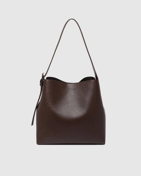 Peyton Shoulder Bag in Chocolate
